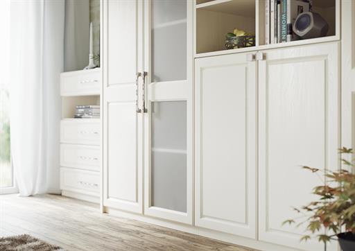 Painted Oak Ivory with Fenwick Doors