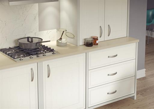 Painted Oak Porcelain with Bridgewater Doors