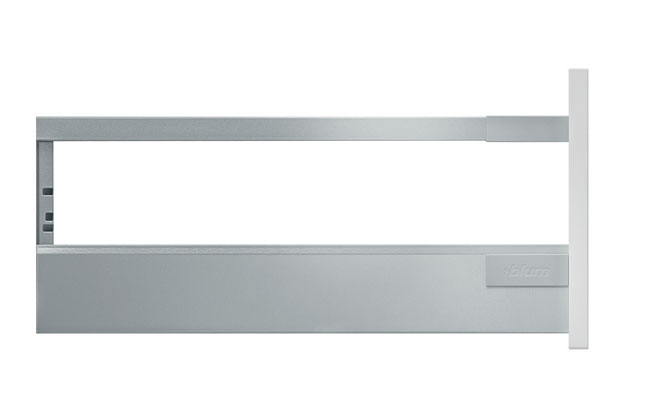Antaro TipOn BlumotionT-Box D-Height (450mm) Gallery Rail | Metallic Grey | 30kg