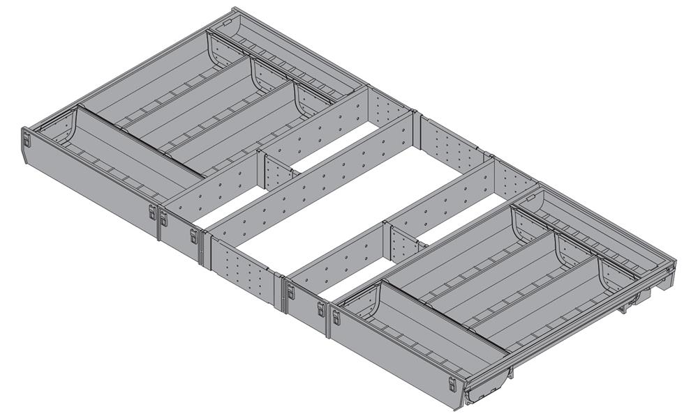 Blum Orgaline cutlery divider for 450mm Tandembox, 1000mm wide