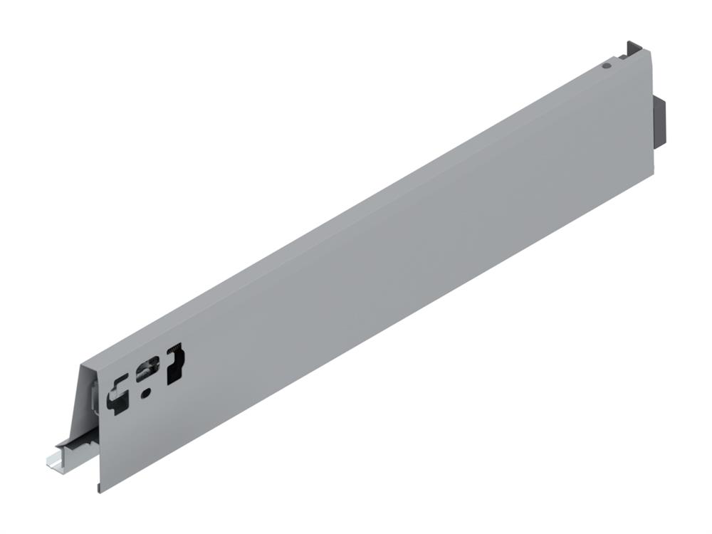 Blum Antaro tandembox drawer side 'A' profile 'M' height, 450mm metallic grey RH