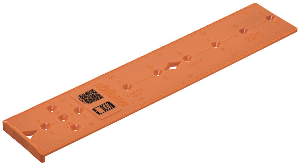 Blum Universal marking template for front fixing brackets