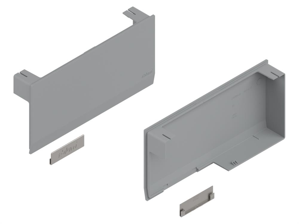 Blum Aventos HK top cover cap set Light grey L&amp;R