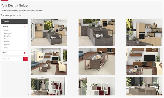 Egger Inspiration Centre - Virtual Design Studio