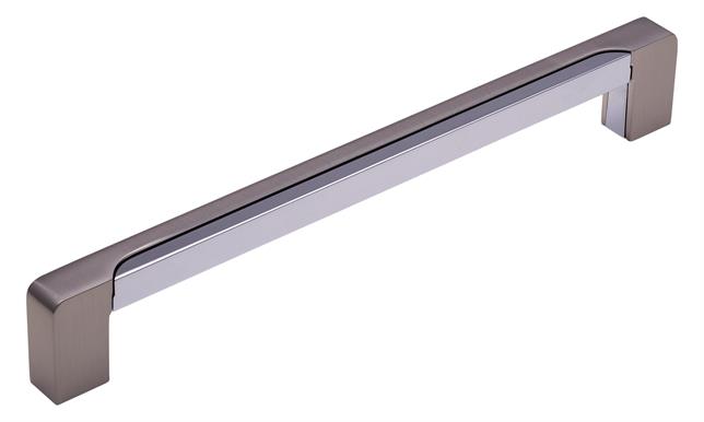 Brushed Nickel and Chrome