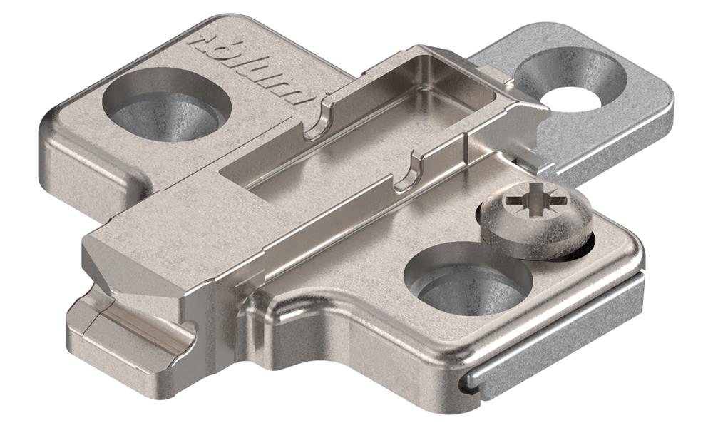 Blum 0mm height adjustable diecast plate for CLIP Top hinges