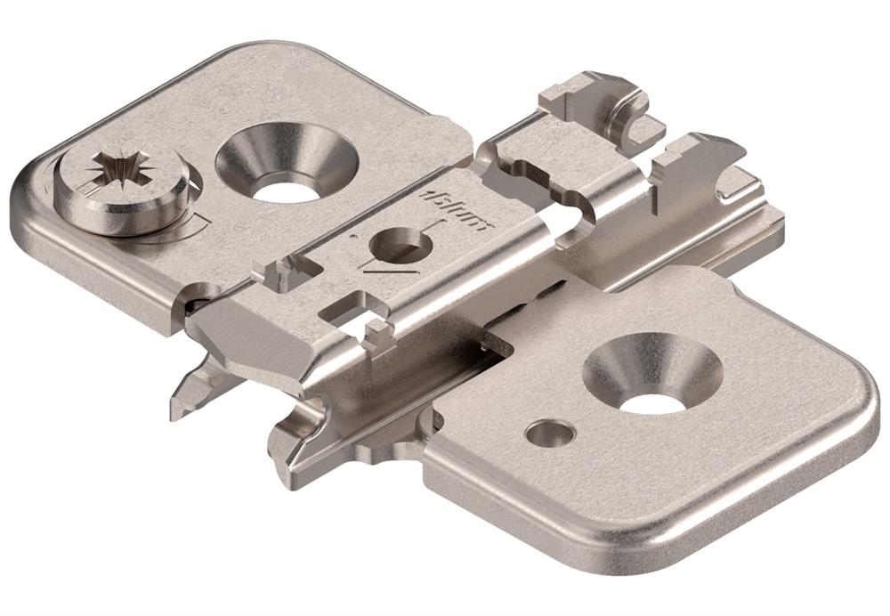 Blum 0mm cam adjustable steel plate for CLIP Top hinges