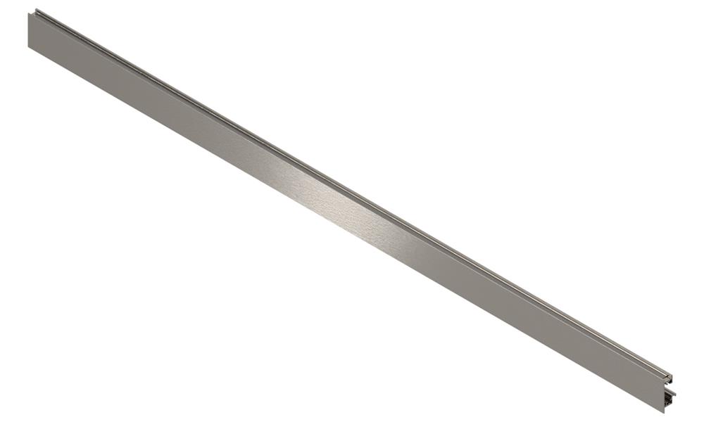 Blum Legrabox front piece for design element inner drawer front Stainless Steel