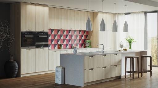 Moldau Acacia with Scoop Doors