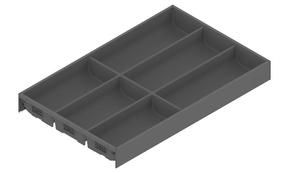 Blum Ambia-Line cutlery insert for 500mm - 300mm wide orion grey