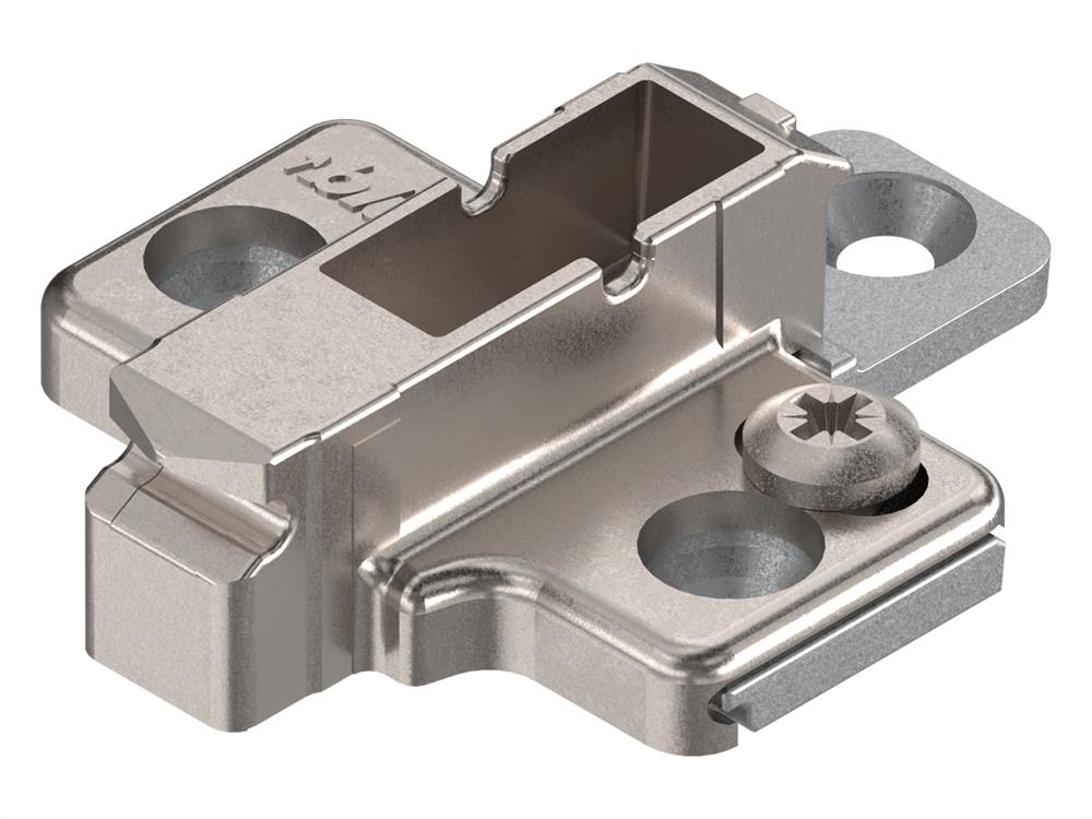 Blum Cruciform CLIP Mounting Plate spacing 6mm height 14.5mm