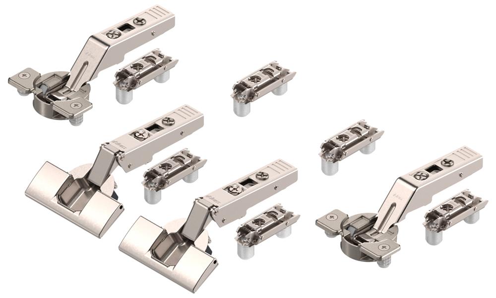 Blum Aventos screw on hinge pack for wooden fronts