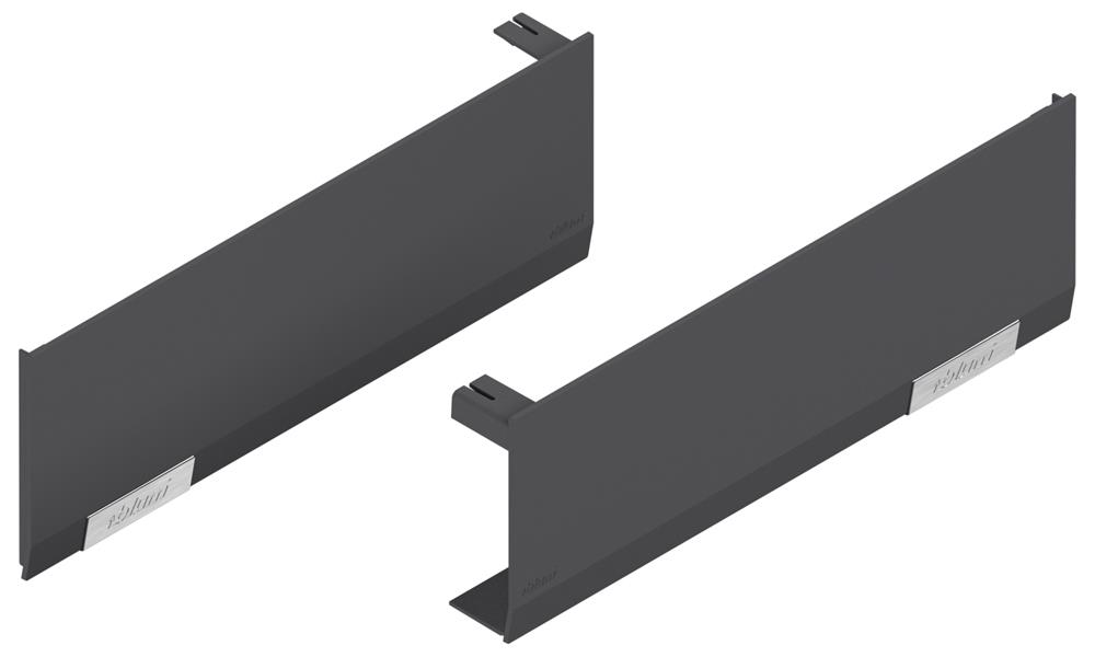 Blum Aventos HF/HS/HL top cover cap set L&amp;R Dark Grey