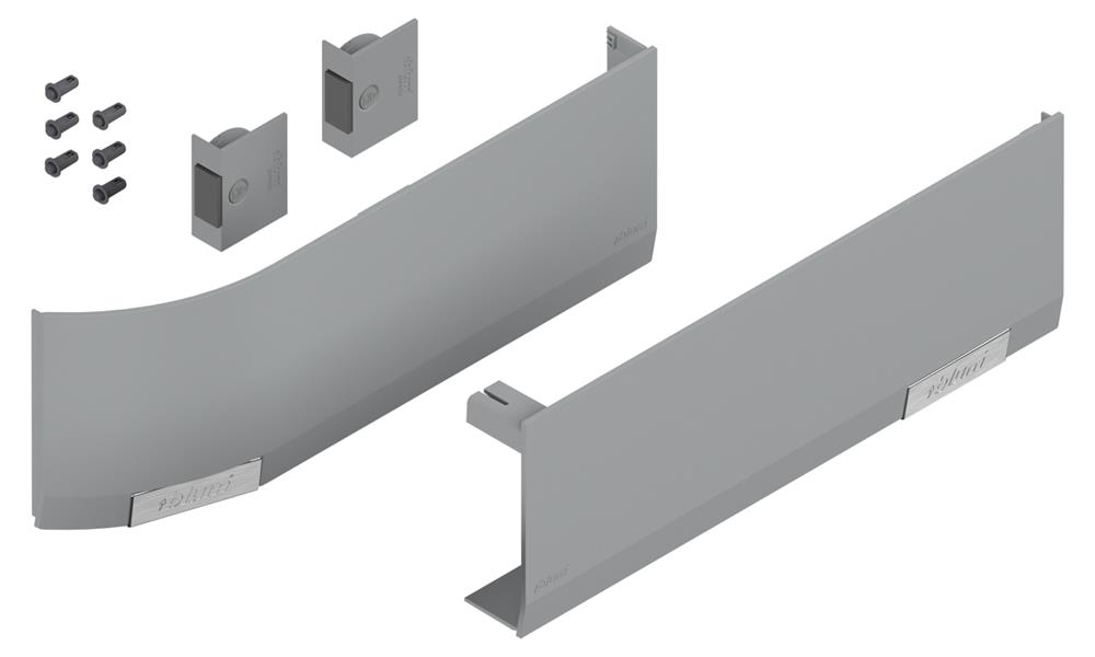 Blum Aventos HF/HS/HL covercap set servo-drive inc trigger switch L/R Light Grey
