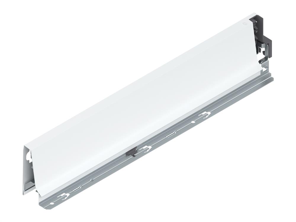 Blum Antaro tandembox drawer side, 'A' profile 'M' height, 450mm silk white, LH