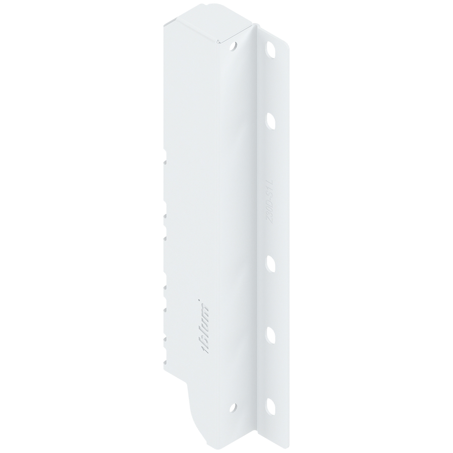 Blum Antaro back bracket D height silk white LH
