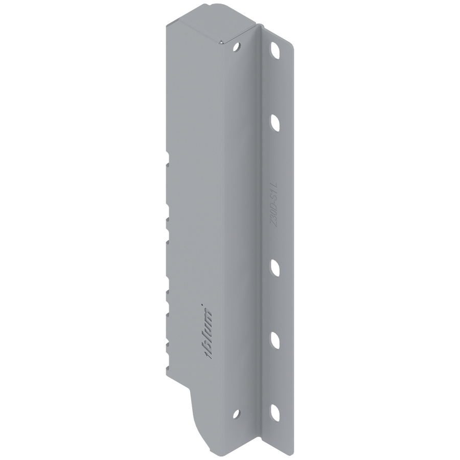 Blum Tandembox 'D' Height Rear Fixing Bracket Grey LH