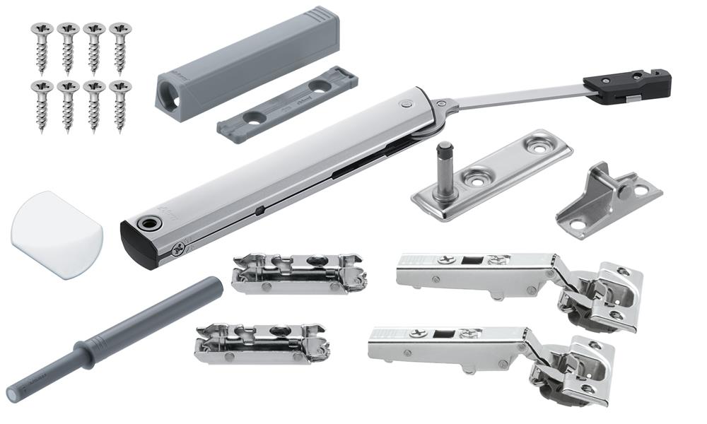 Blum Aventos Complete Set HK-XS mechanism for TIP-ON 500 - 1500 power factor
