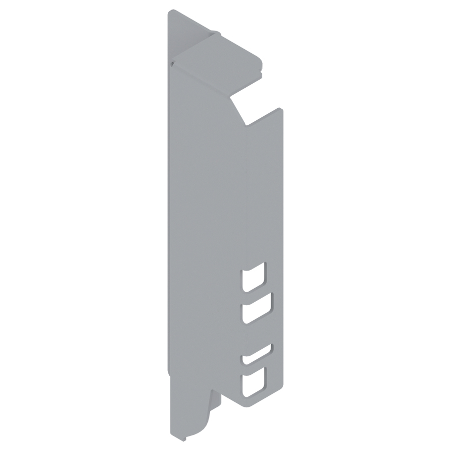 Blum Tandembox Rear 'B' Height Fixing Bracket Grey RH