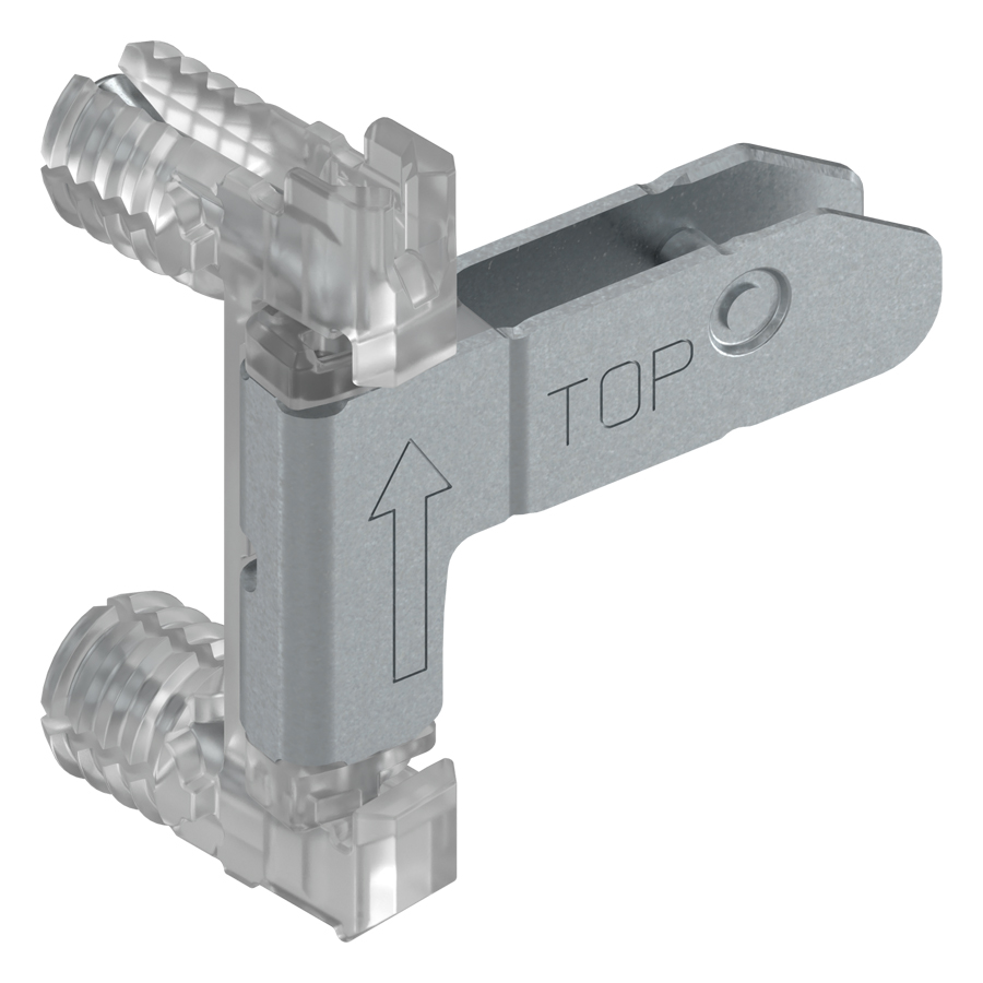 Blum Merivobox front fixing bracket bottom, INSERTA, symmetrical