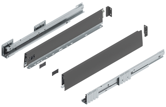 Blum Merivobox M-Height (500mm) Orion Grey 40kg