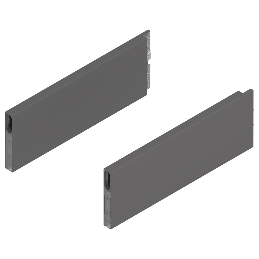 Blum Merivobox Boxcap E Height length 300mm Orion Grey L&amp;R