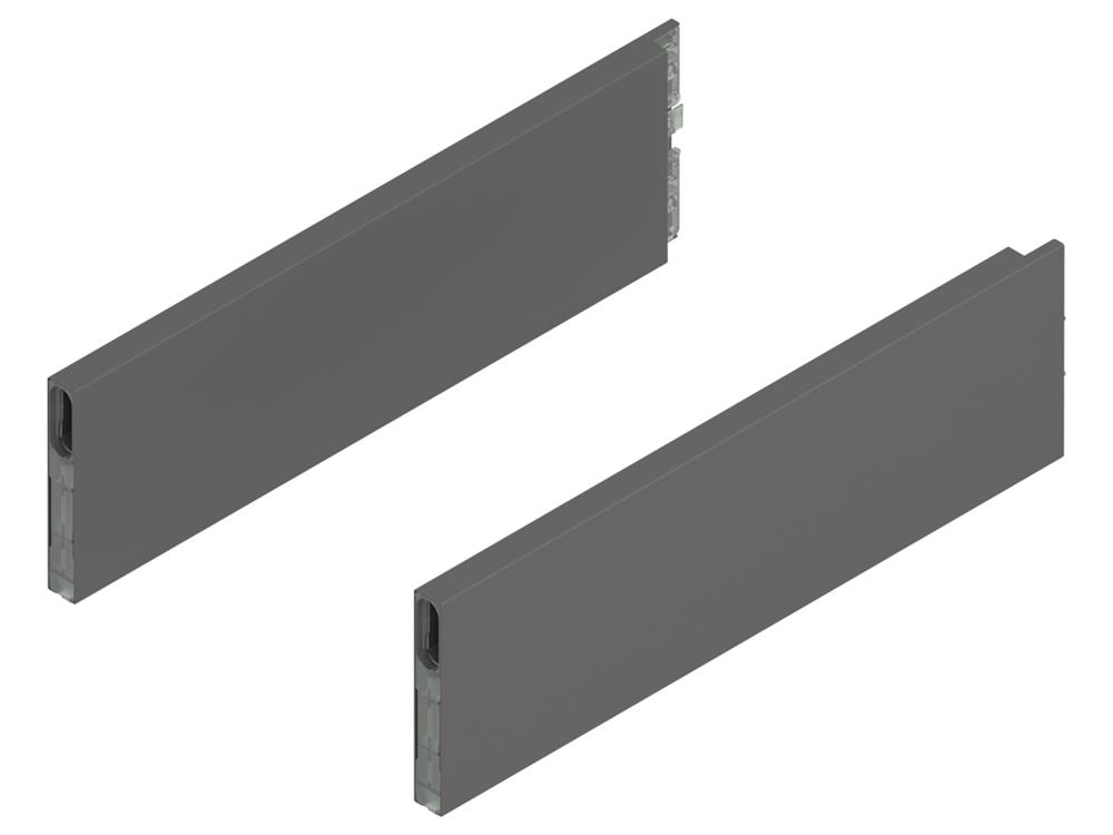 Blum Merivobox Boxcap E Height length 350mm Orion Grey L&amp;R