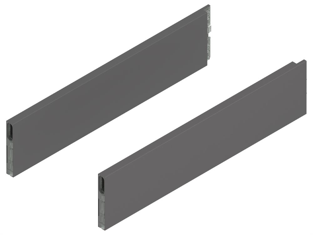 Blum Merivobox Boxcap E Height length 450mm Orion Grey L&amp;R