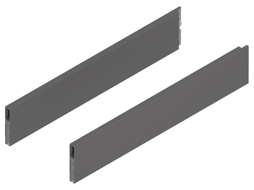 Blum Merivobox Boxcap E Height length 550mm Orion Grey L&amp;R