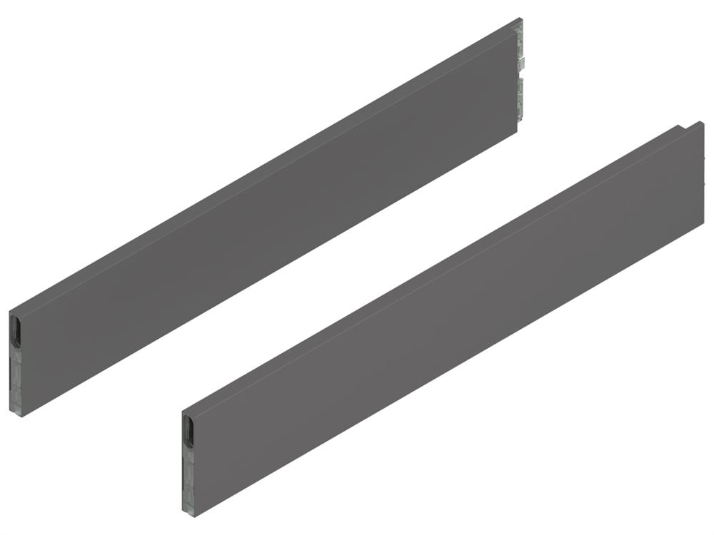 Blum Merivobox Boxcap E Height length 600mm Orion Grey L&amp;R