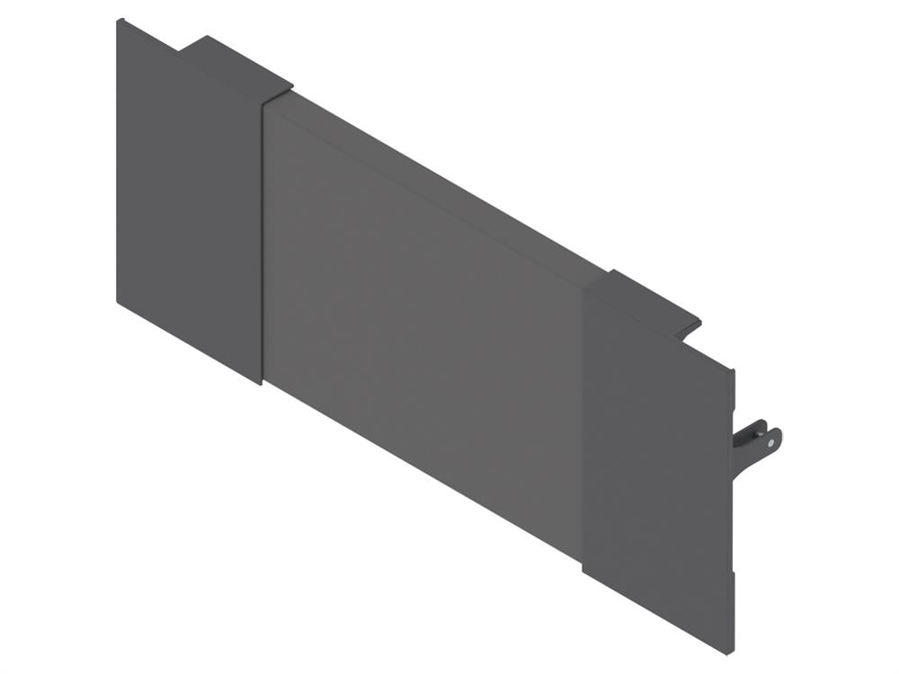 Blum Merivobox M Height inner drawer front to suit 209 x 300mm Orion Grey