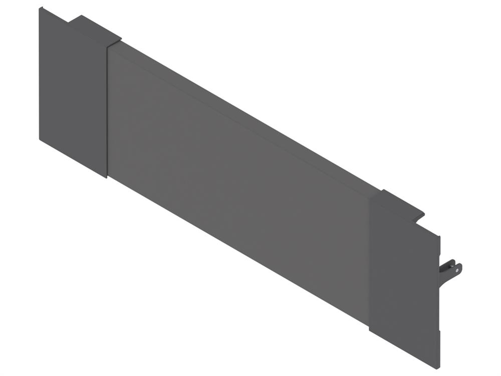 Blum Merivobox M Height inner drawer front to suit 209 x 400mm Orion Grey