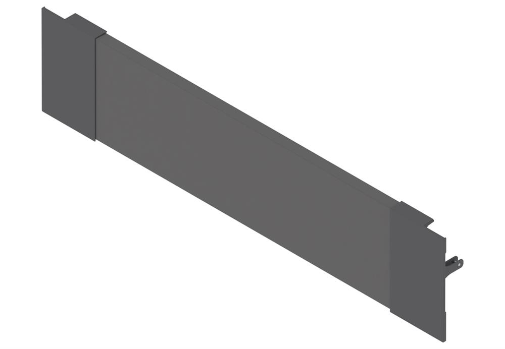 Blum Merivobox M Height inner drawer front to suit 209 x 500mm Orion Grey