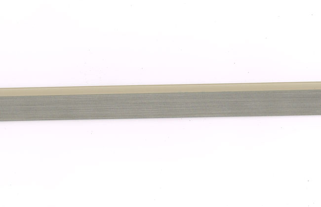 ABS Edging Tape 3D 2 in 1 High Gloss Dakar (Khaki) / Stainless Steel 1 x 23mm