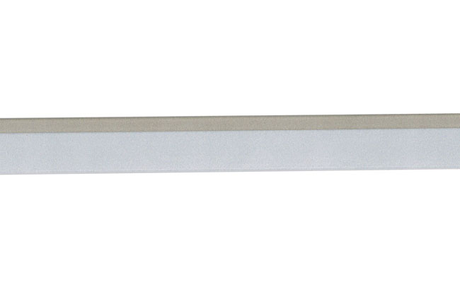 ABS Edging Tape 3D 2 in 1 High Gloss Beige Metallic / Stainless Steel 1.3 x 23mm