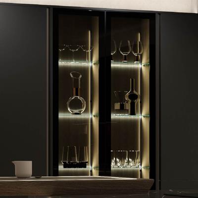 Glow Pro CCT Illuminated Glass Shelf Profile