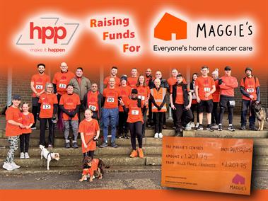 Team HPP Fundraising Walk For Maggie's Cancer Centre
