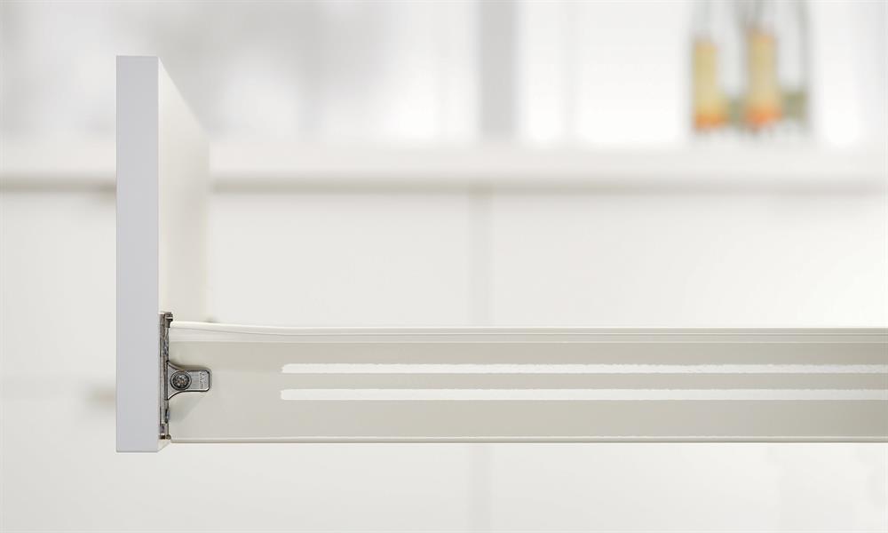 Blum cream metabox drawer 450 x 54mm
