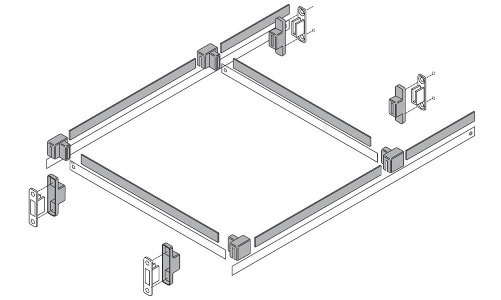 Blum Cream Hanging File System
