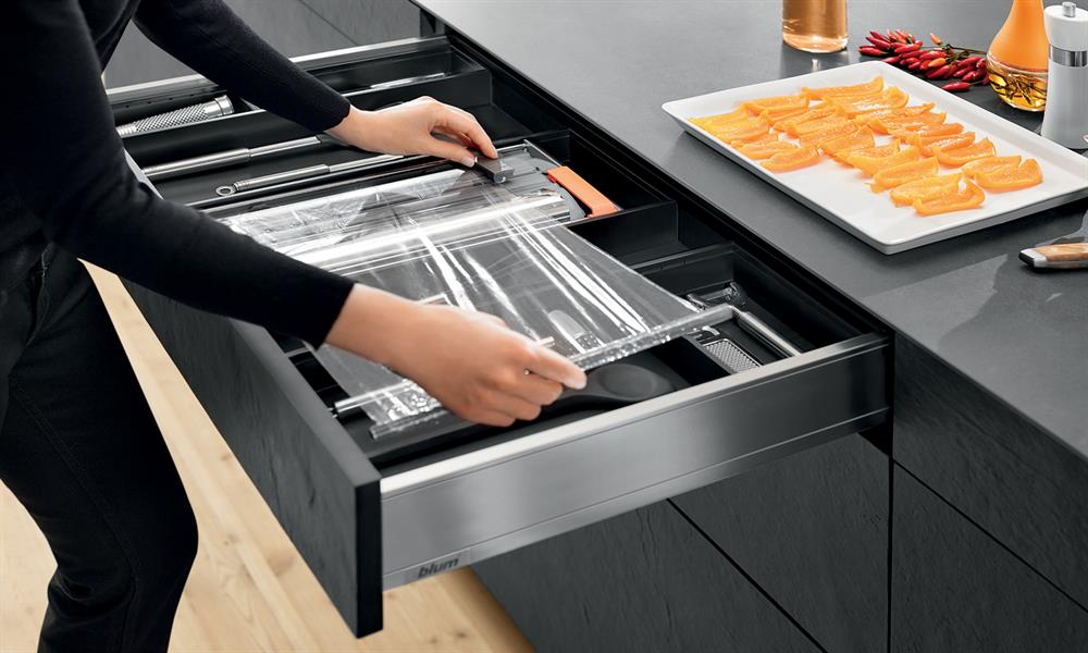 Blum Ambia-Line film and foil dispenser 409 x 187mm