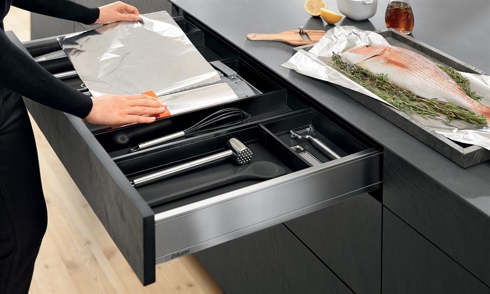 Blum Ambia-Line film and foil dispenser 409 x 187mm